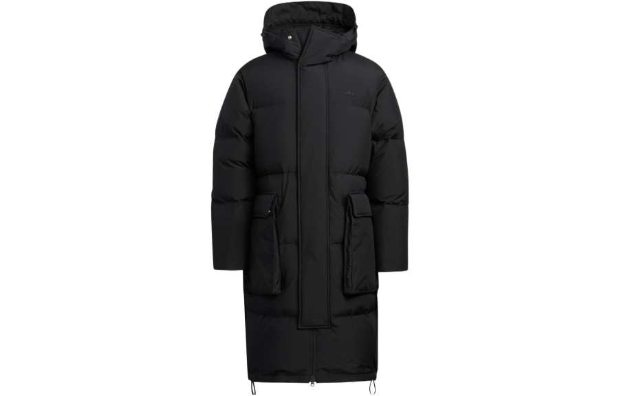 Adidas Originals Down Jackets Men's Black Hooded Moderate Other