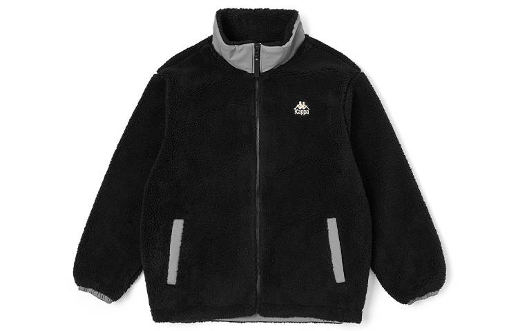 Kappa Velvet Jackets Unisex Stand Collar Moderate
