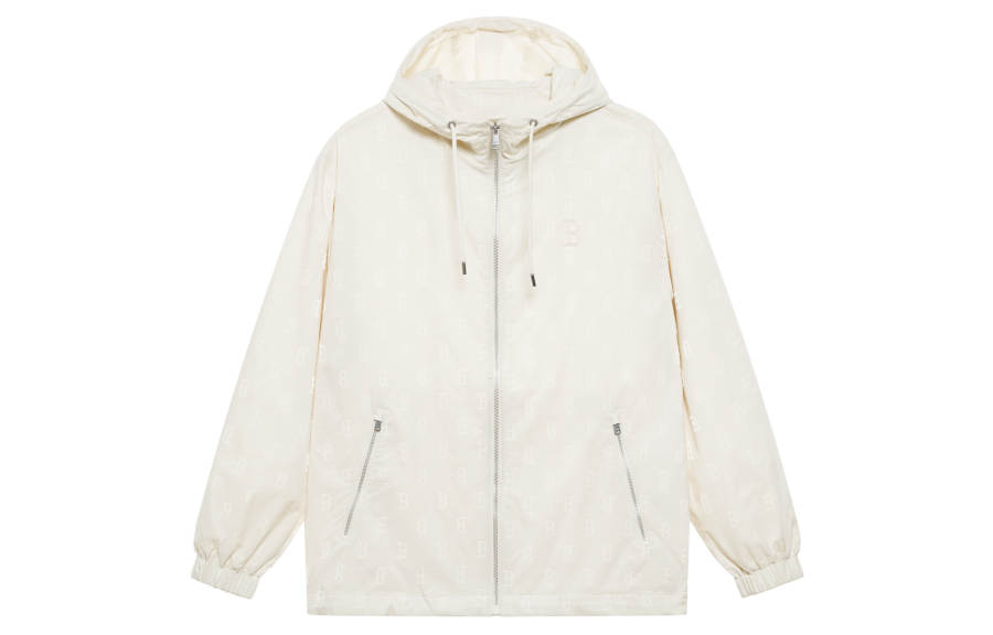 MLB MLB MONOGRAM Collection Boston Red Sox 24FW Windproof Jacket Unisex Cream