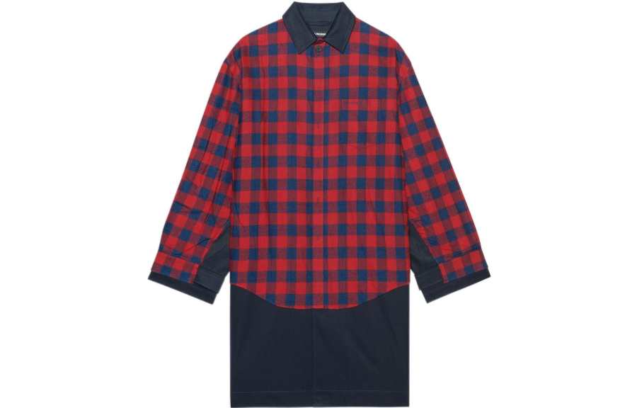 Balenciaga SS22 Coat Loose Fit Men's Red