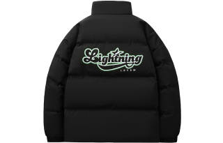 Lightning X Storm Retro Preppy Unisex Quilted Jacket