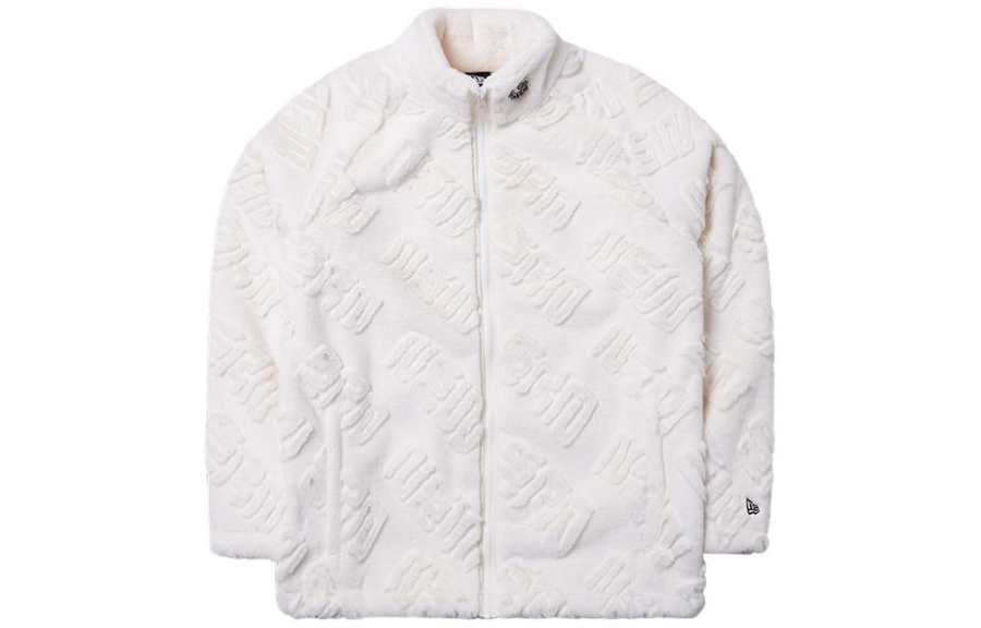 New Era SS24 Velvet feel Coat Unisex Ivory
