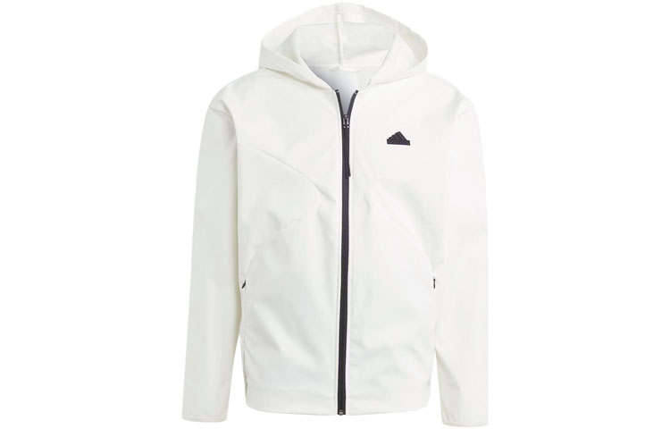 Adidas Adidas CITY ESCAPE Full Zip Hoodie Jackets & Coats Men's Jade White