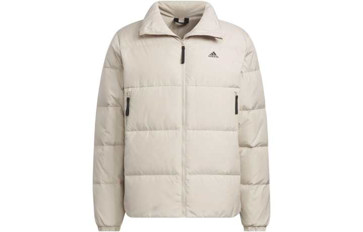 Adidas Adidas Down Jackets Men's Beige Stand Collar Moderate Other