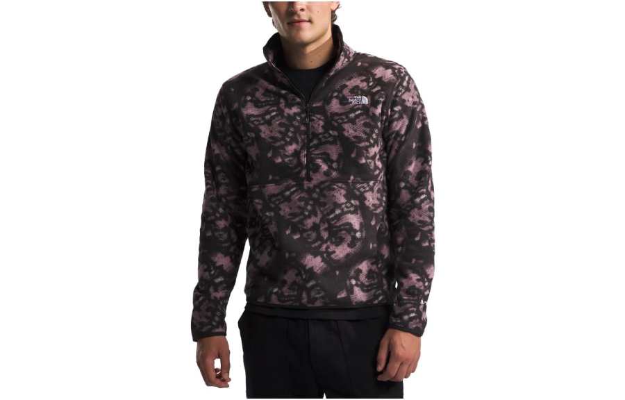 THE NORTH FACE Jackets Men's Purple Stand Collar Moderate Other