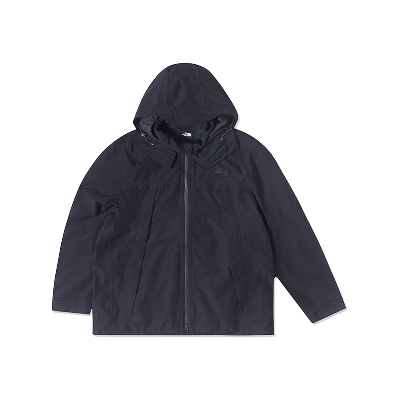 THE NORTH FACE Waterproof And Breathable Quick Dry Moisture Wicking Windbreaker Jacket Men's Black