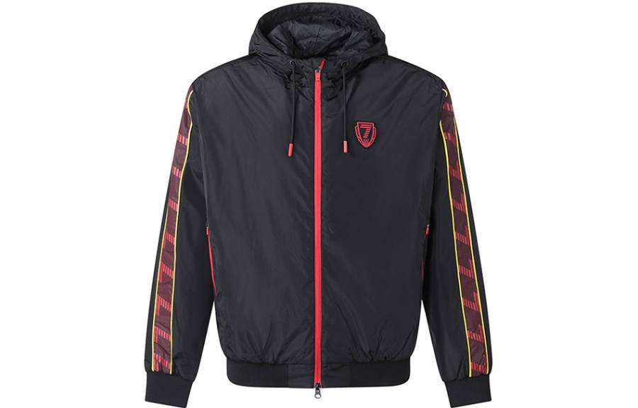 EMPORIO ARMANI EA7 FW22 Puffer Jacket Men's Black