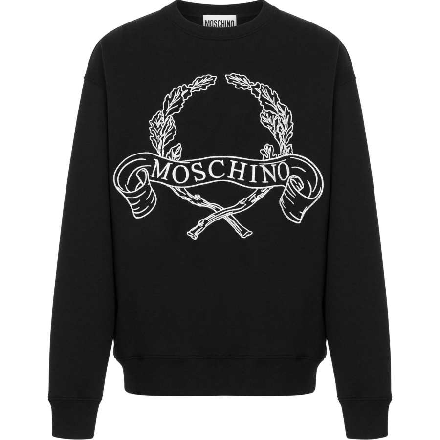 MOSCHINO Moschino Laurel Embroidered Sweatshirt