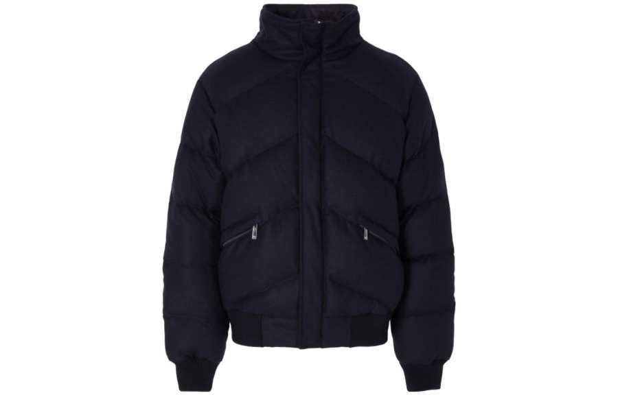 EMPORIO ARMANI Puffer Jackets Men's Navy Turtleneck Moderate Other