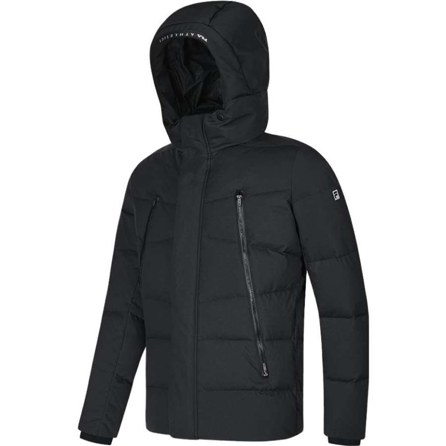 FILA FILA Down Jacket Men's Pitch Black