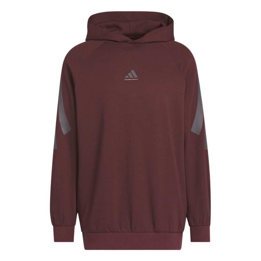 Adidas Adidas BASKETBALL THE 2025 COLLECTION CHAPTER 02 SPACER HOODIE Sweatshirt Unisex Aurora Gemstone Red