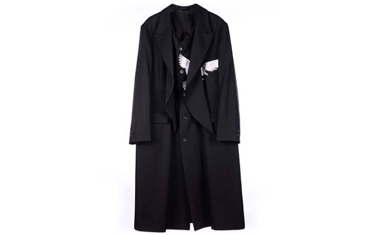 Yohji Yamamoto Yohji Yamamoto Coat Men's Black