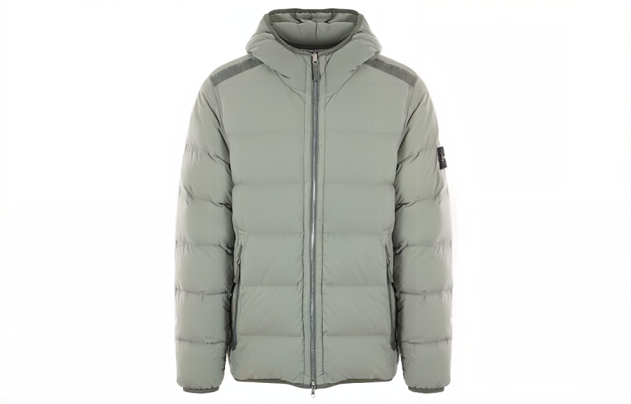 STONE ISLAND STONE ISLAND Compass-patch Padded Down Jacket