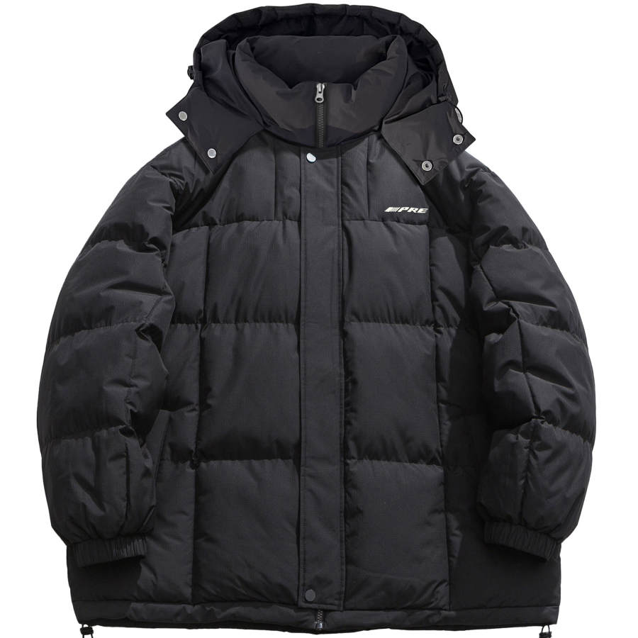 PRESSURE Puffer Jackets Unisex Hooded Moderate