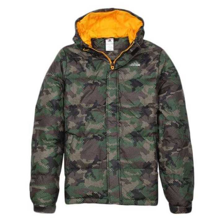 Adidas Adidas Down Jacket Men's Black Green