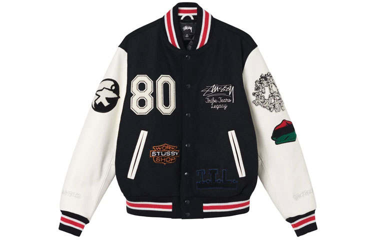 Stussy X Denim Tears X Our Legacy Ttl Varsity Jacket