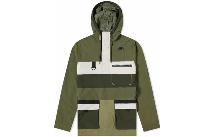 Nike Nike Jackets Men's Army Green Hooded Moderate Other