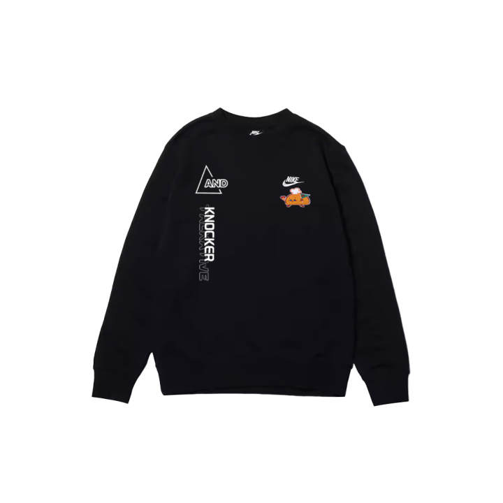 Nike Nike Sweatshirts Unisex Black Crew Neck Moderate Regular