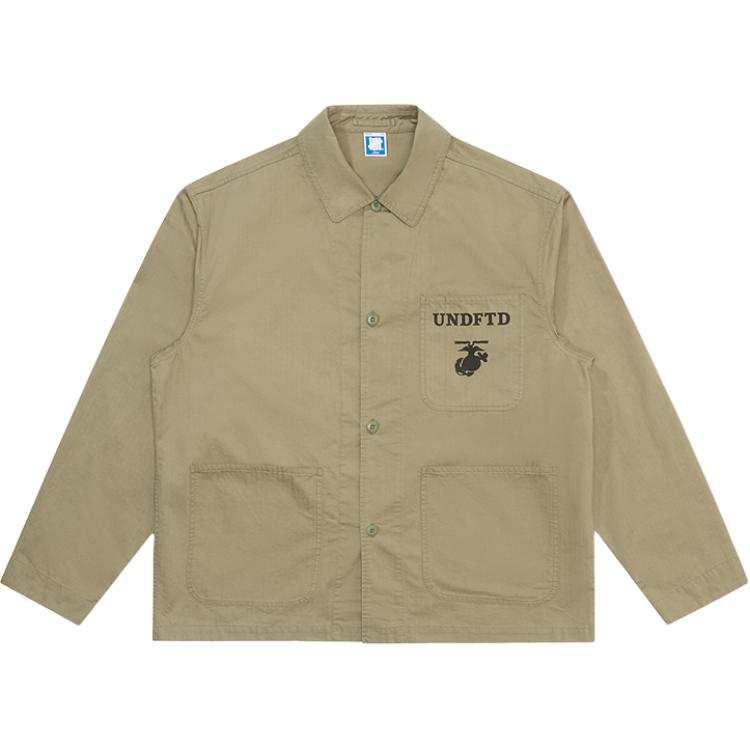 UNDEFEATED SS25 Jackets Unisex Olive Green Lapel Moderate Other