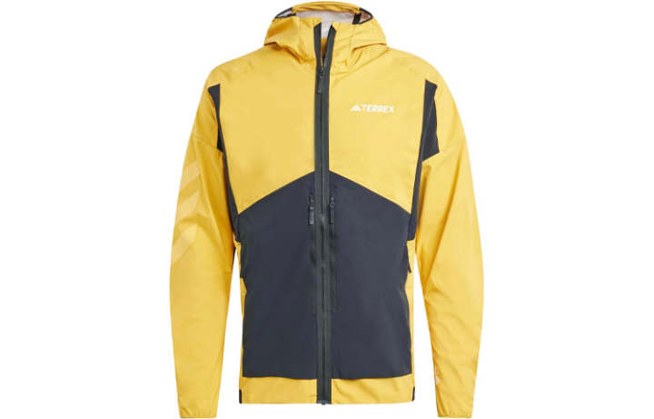 Adidas Adidas Jackets Men's Yellow Hooded Moderate Soft Shell