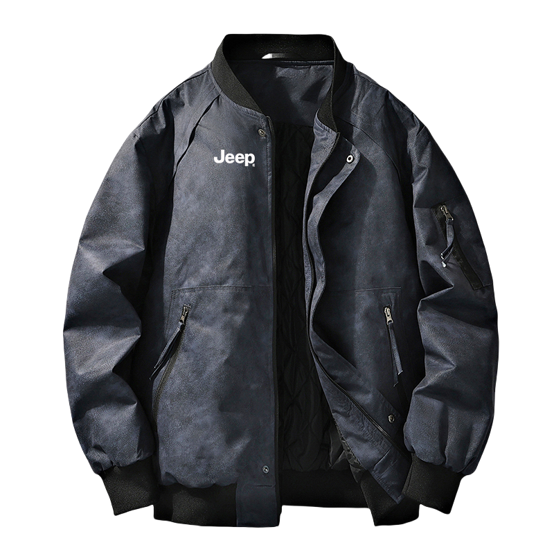 Jeep Jeep Jackets Unisex Baseball Collar Thickened Workwear