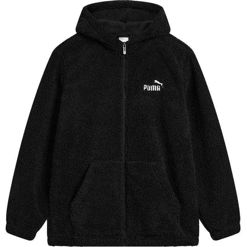 PUMA Velvet feel Coat Unisex Black