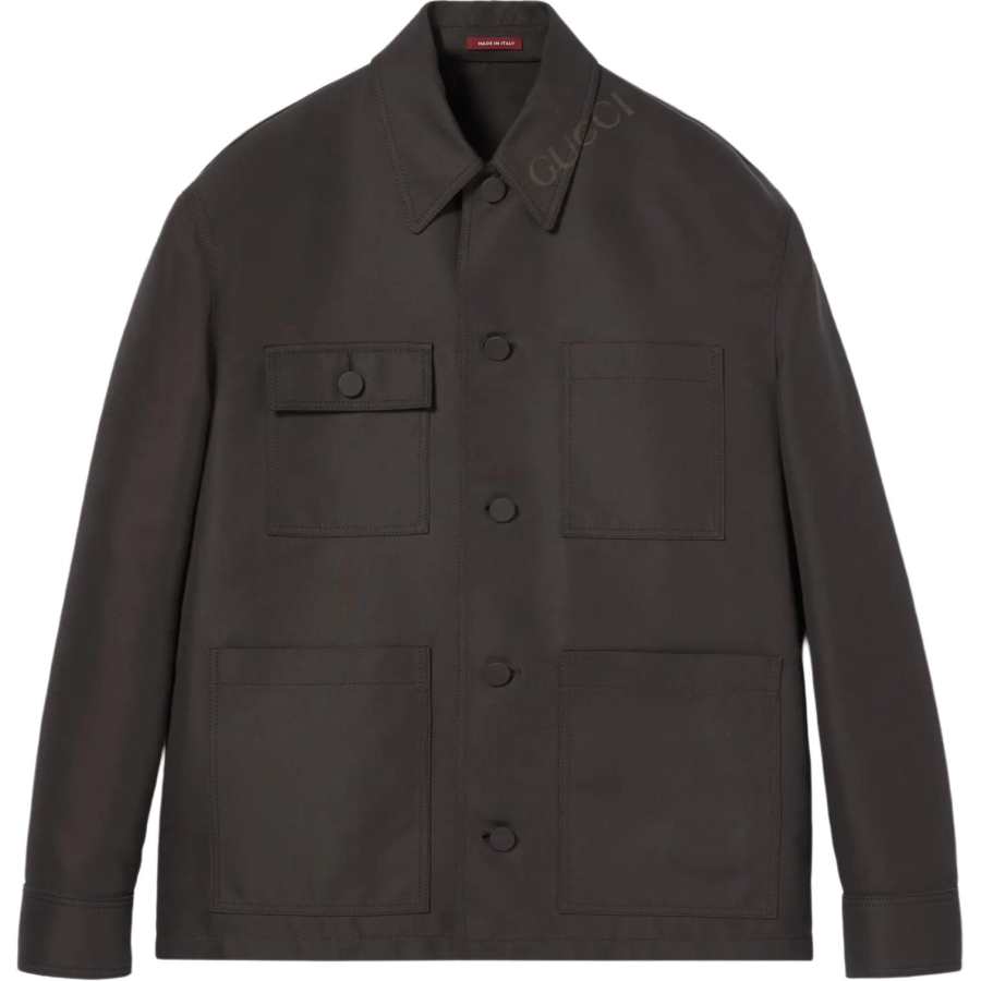 GUCCI GUCCI FW24 TECHNICAL COTTON JACKET