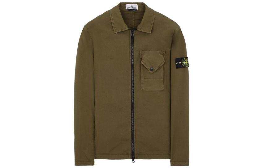 STONE ISLAND FW23 Jackets & Coats Men's Olive Green