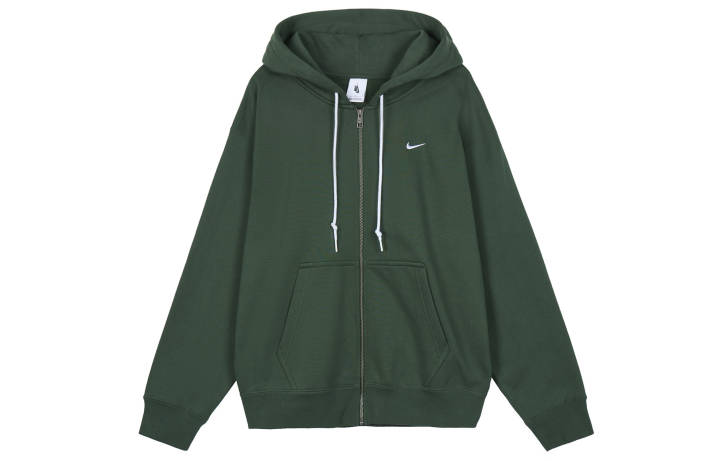 Nike Nike Solo Swoosh Hoodie Jacket Green