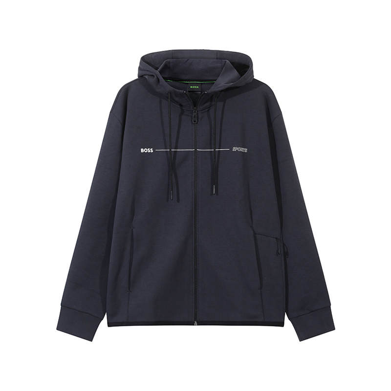 Hugo Boss logo-print hoodie