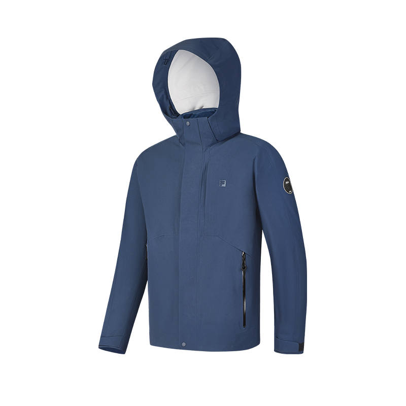 FILA Fitness Outdoor Hiking And High Altitude Climbing Waterproof, Windproof, And Water Repellent Windbreaker Jacket