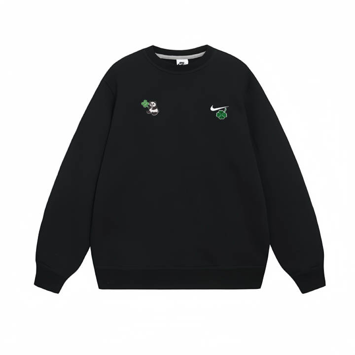 Nike Nike Sweatshirts Unisex Black Crew Neck Moderate Regular