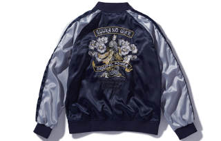 Guuka Baseball Jacket Unisex Dark Blue