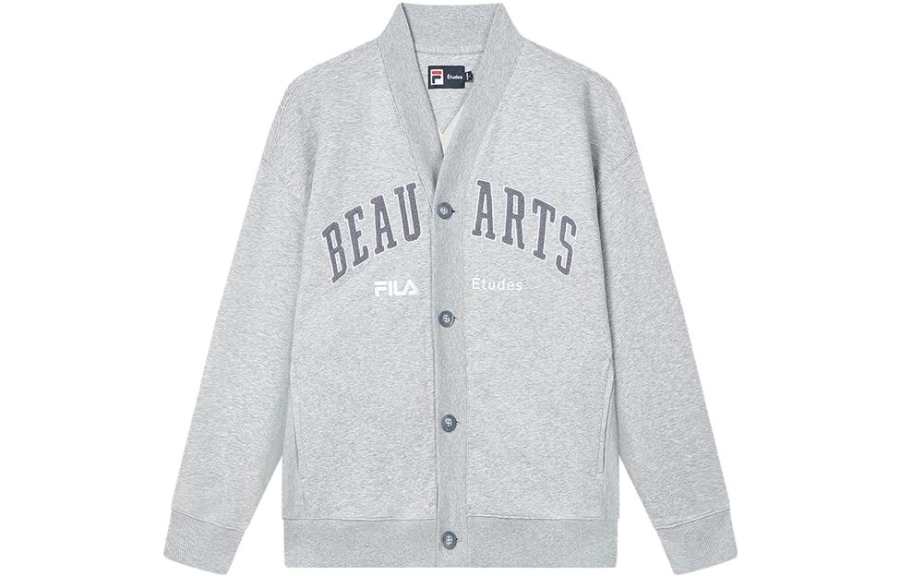 FILA x Études Jacket Unisex Cloud Mist Heather Gray