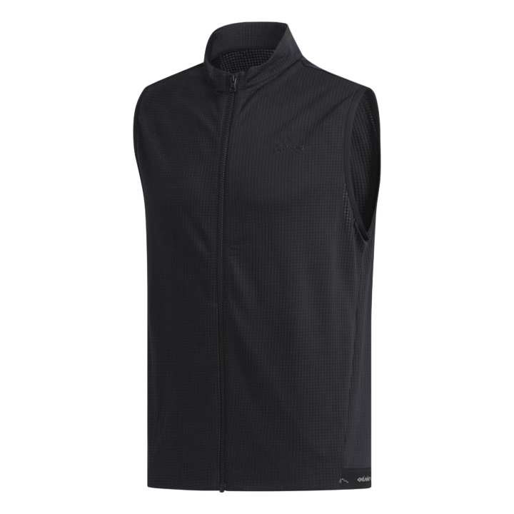 Adidas Adidas Vests Men's Black Stand Collar Moderate Other