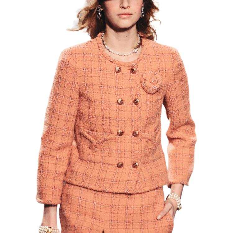 CHANEL Jackets & Coats Women's Orange
