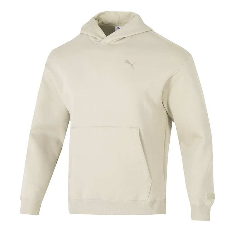 PUMA Sweatshirts Unisex Beige Hooded Moderate Other