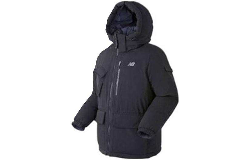 New Balance New Balance UNI Patrol Air Down Jackets Unisex Black Hooded Detachable Moderate