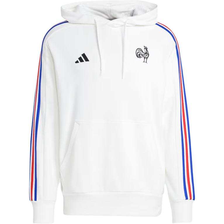 Adidas Adidas France Essentials 3 Stripes Hoodie