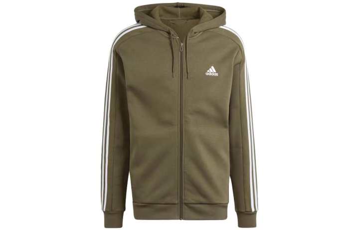 Adidas Adidas ESSENTIALS Jackets Men's Green Hooded Moderate Other