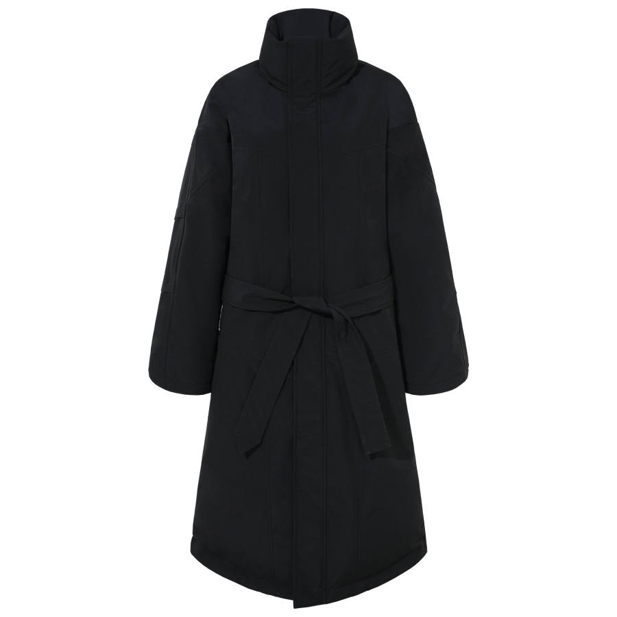 BJHG Down Jackets Unisex Stand Collar Without Hood Thickened Down Coat