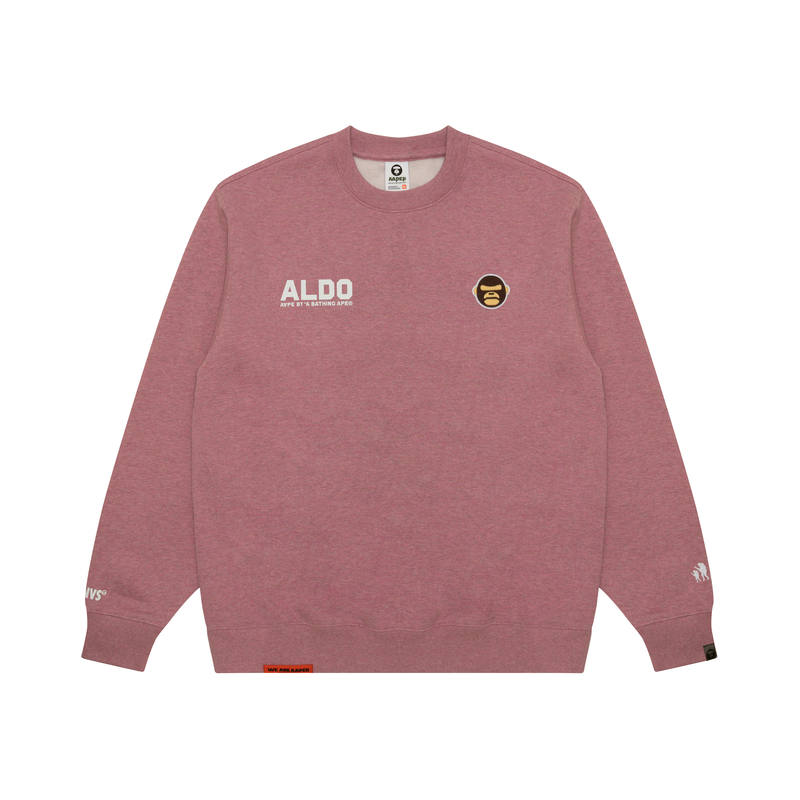 Aape Aape By *A Bathing APE® Logo embroidered Sweatshirt