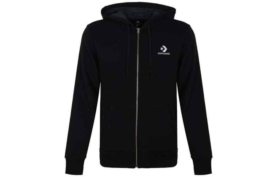Converse Converse Jackets Men's Black Hooded Thickened Other