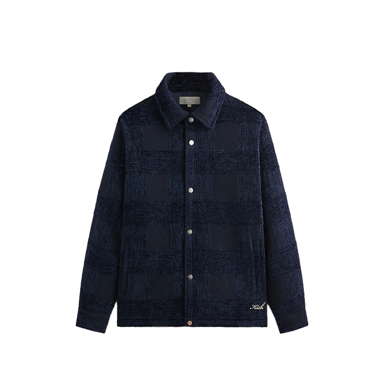 KITH KITH Chenille Plaid Brixton Puffed Shirt Jacket
