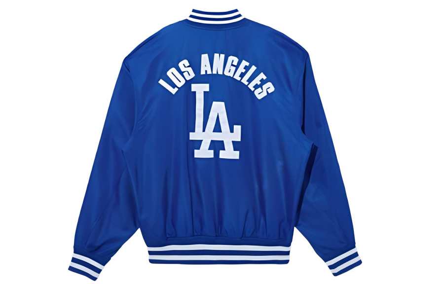 New Era Baseball Jacket Unisex Blue