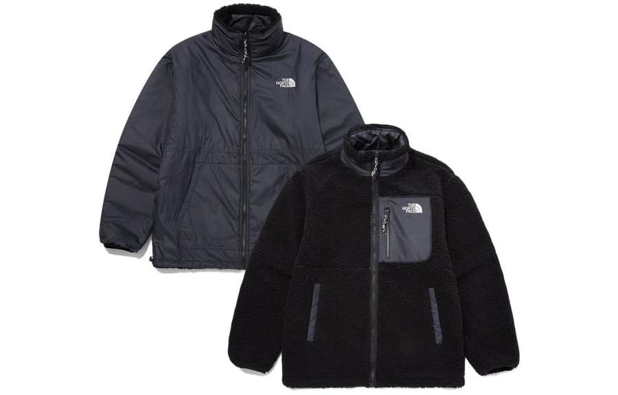 THE NORTH FACE Jackets Unisex Black Turtleneck Moderate Other