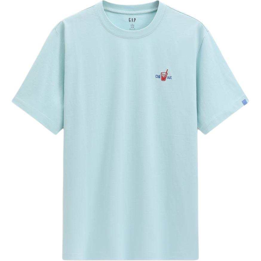 GAP T Shirts Unisex Crew Neck Moderate Straight Fit