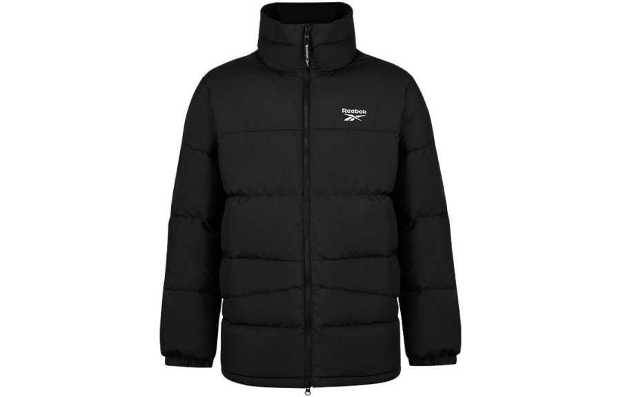 Reebok Reebok Down Jackets Men's Black Stand Collar Moderate Other