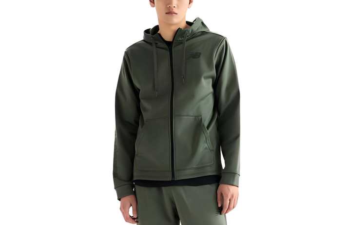 New Balance New Balance Jackets Men's Green Hooded Moderate Other