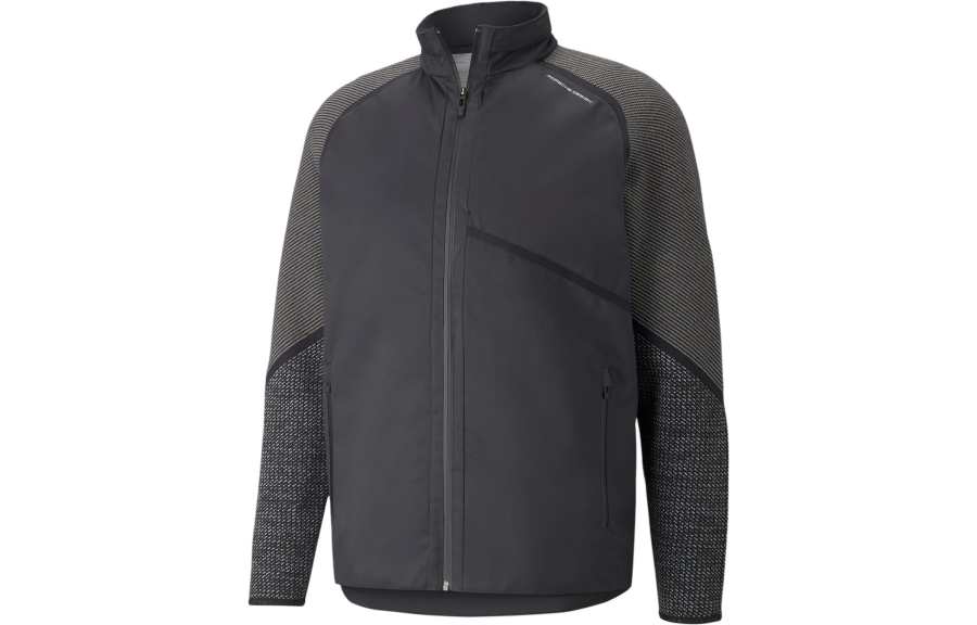 PUMA PUMA Jackets Men's Black Stand Collar Moderate Other